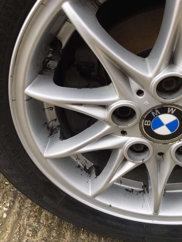 Black Marks on Alloys