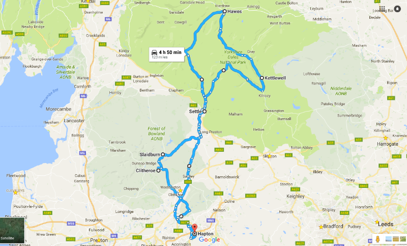 Todays route